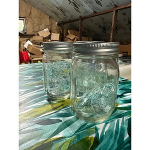 (3) Ball Mason Glass Jars